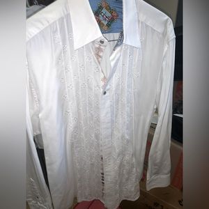 Robert Graham men’s long sleeve shirt XL